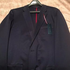Tommy Hilfiger Mens Navy Blazer - Size 42R, NEW